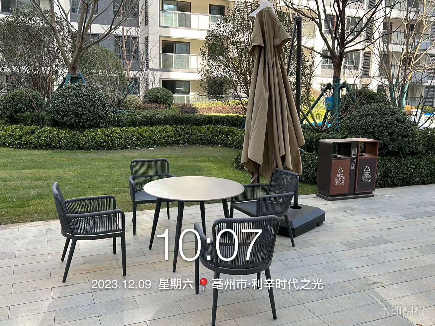 戶外休息設施