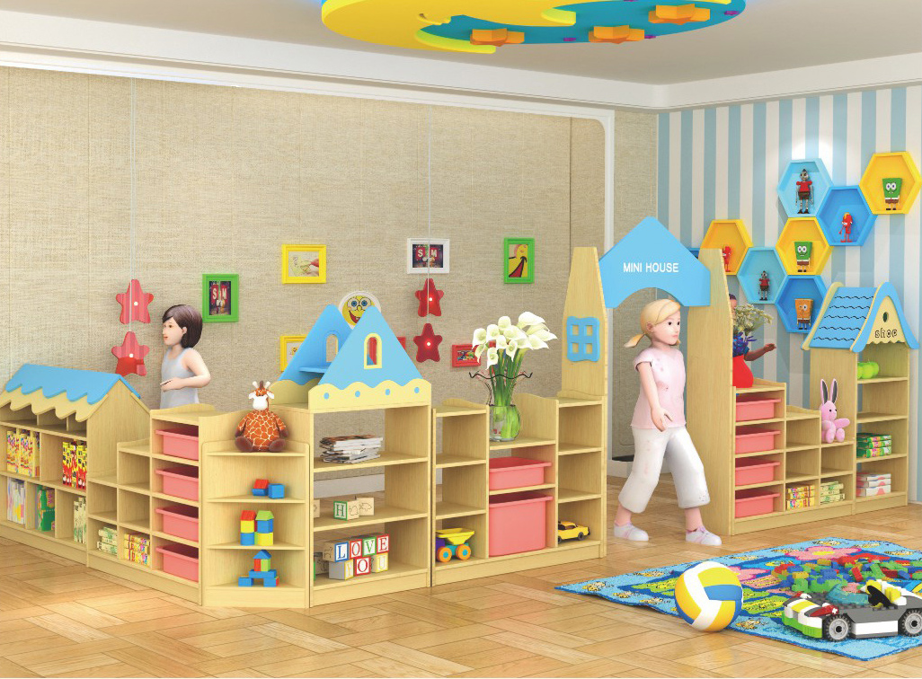 幼兒園實(shí)木家具